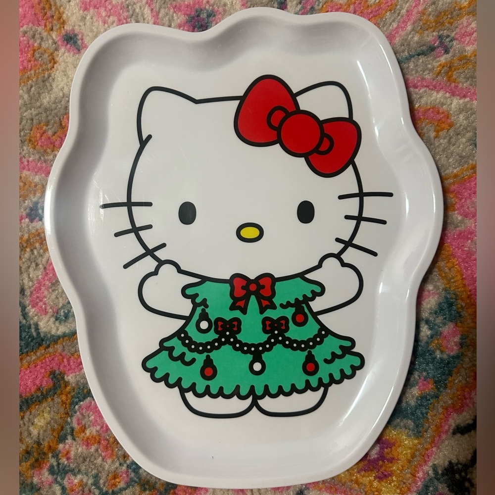 Xmas Hello Kitty Platter